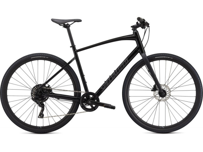 Specialized Sirrus X 2.0 - S, 28 Gloss Black/Satin Charcoal Reflective , 2022