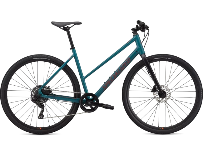 Specialized Sirrus X 2.0 ST - S, 28 Dusty Turquoise/Rocket piros/Fekete Reflective  , 2022