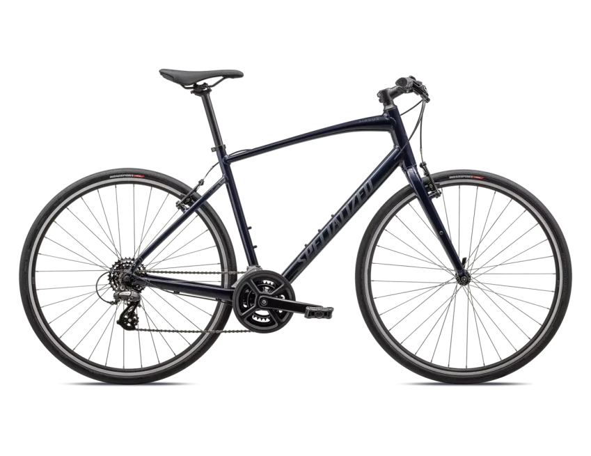 Bike Centrum Levice Specialized Sirrus 1.0 M SATIN DEEP MARINE SATIN DARK NAVY REFLECTIVE 2023