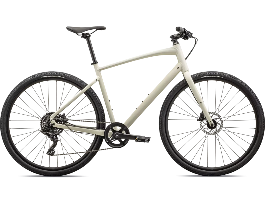 Specialized Sirrus X 2.0 -M,SATIN BIRCH / SATIN REFLECTIVE WHITE, 2024