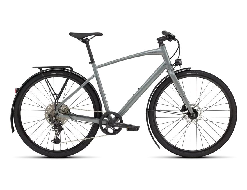 Specialized Sirrus X 3.0 EQ - L, Gloss Ashen Grey / black Liquid Metal Reflective, 2025