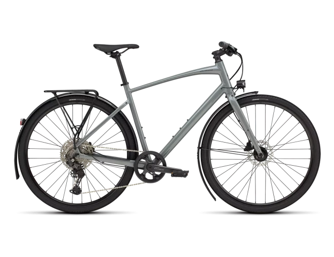 Specialized Sirrus X 3.0 EQ - M,Gloss Ashen szürke / Fekete Liquid Metal Reflective, 2025