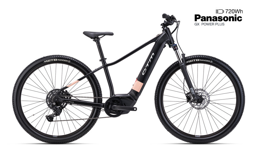 CTM RUBY GX 29 - matte black / shiny old pink L (18), 2025