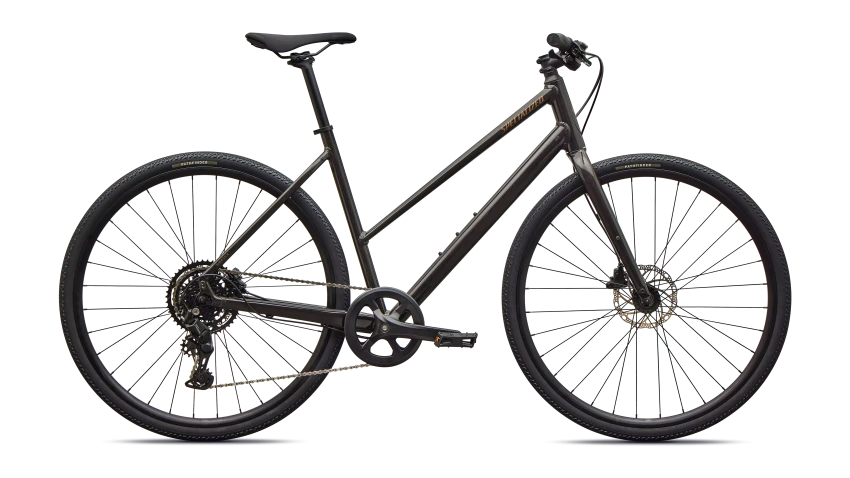 Specialized Sirrus Sirrus X 2.0 Step-Through - M, Gloss Metallic Obsidian / Burnt Gold Metallic Frost Reflective, 2027
