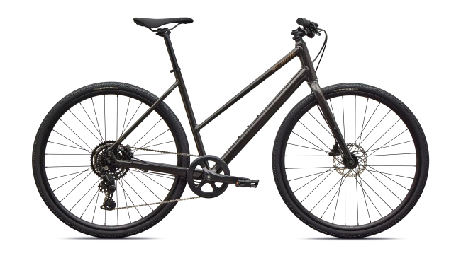 Specialized Sirrus X 2.0 Step-Through - S, Gloss Metallic Obsidian / Burnt Gold Metallic Frost Reflective, 2027