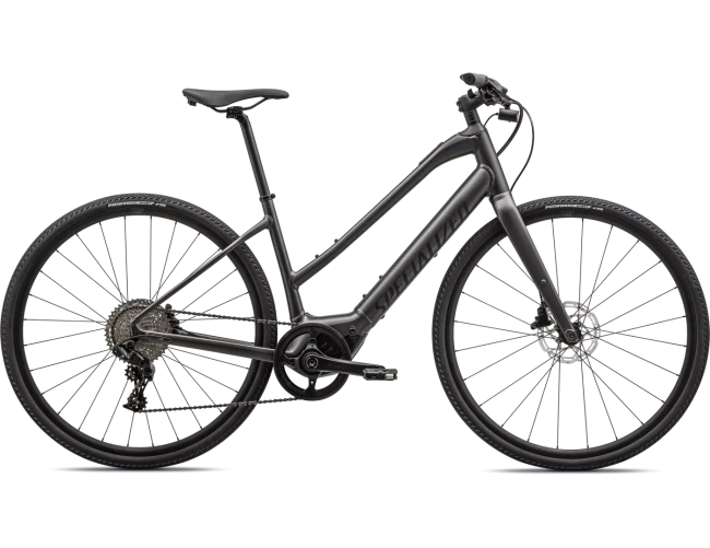 Specialized Turbo Vado SL 4.0 Step-Through - L,Smoke / black Reflective, 2023 TESTBIKE