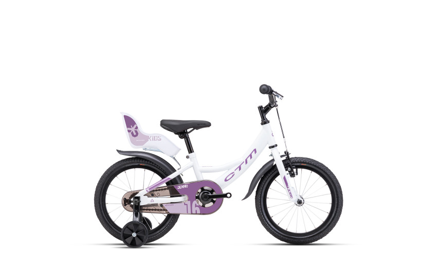 CTM JENNY - bela biserna / vijolična, 2025