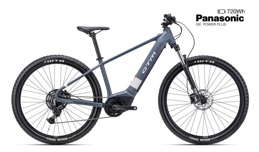 CTM PULZE GX - matná hlbokomodrá perleť L (18,5), 2025 