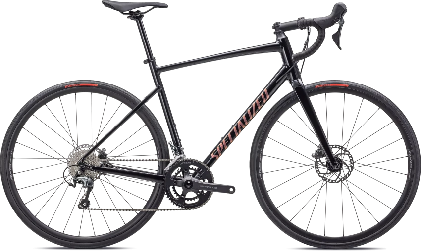 Specialized ALLEZ E5 DISC SPORT- XL/58, Gloss Tarmac Fekete, 2024