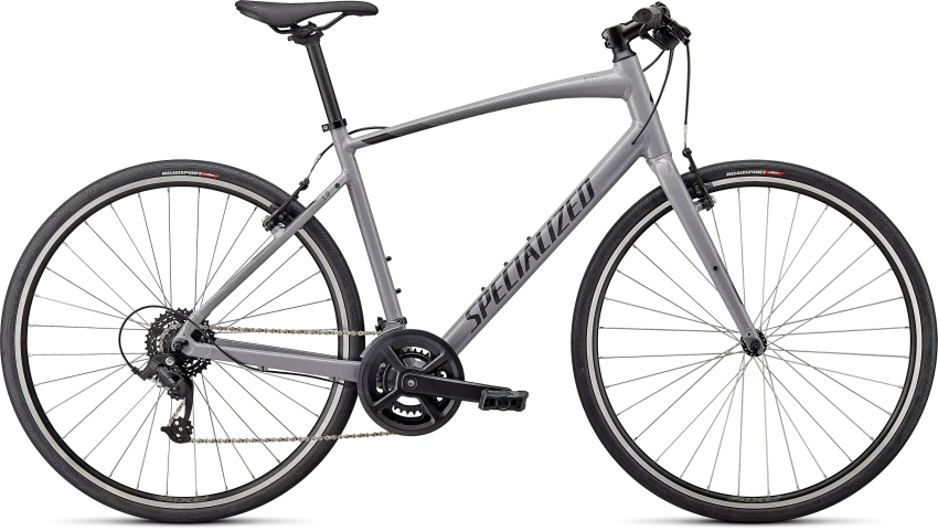 Specialized SIRRUS 1.0 - S, Gloss Cool szürke / Smoke / Satin Fekete Reflective, 2023