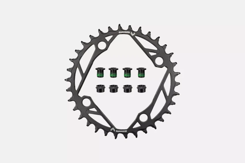 Specialized CHR TURBO, 34T, T-TYPE 12-speed, 4-bolt, 104 BCD, 1X chainring, steel, SRAM (00.6218.034.003)