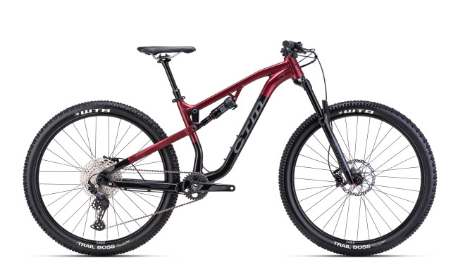 CTM SKAUT 3.0 - lesklá black / burgundy pearl M, 2024 