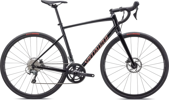 Specialized ALLEZ E5 DISC SPORT- XL/58, Gloss Tarmac czarny, 2024