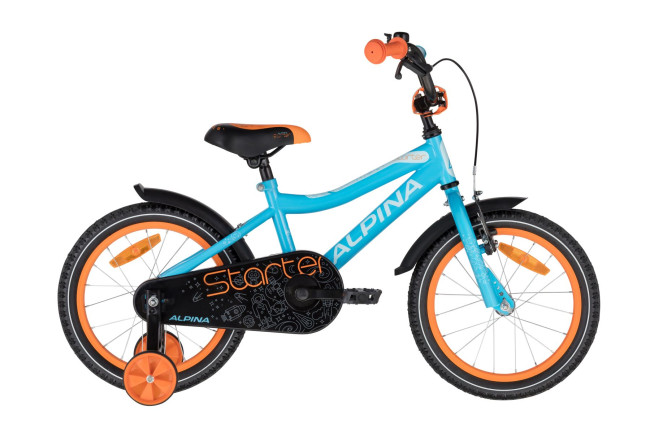 KELLYS ALPINA STARTER niebieski orange 16", 2025