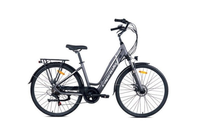 CAPRIOLO E-BIKE E-CITY LADY - L ,szary, 2025