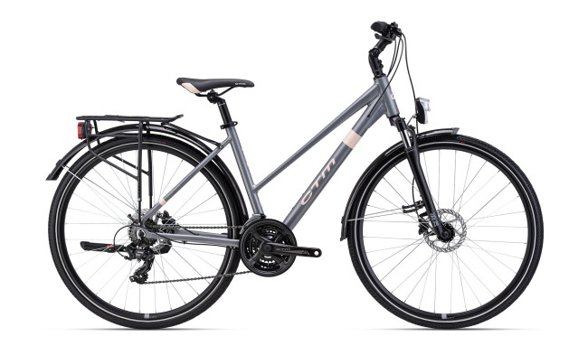 CTM MAXIMA 1.0 trek - matná šedá 18, 2026 