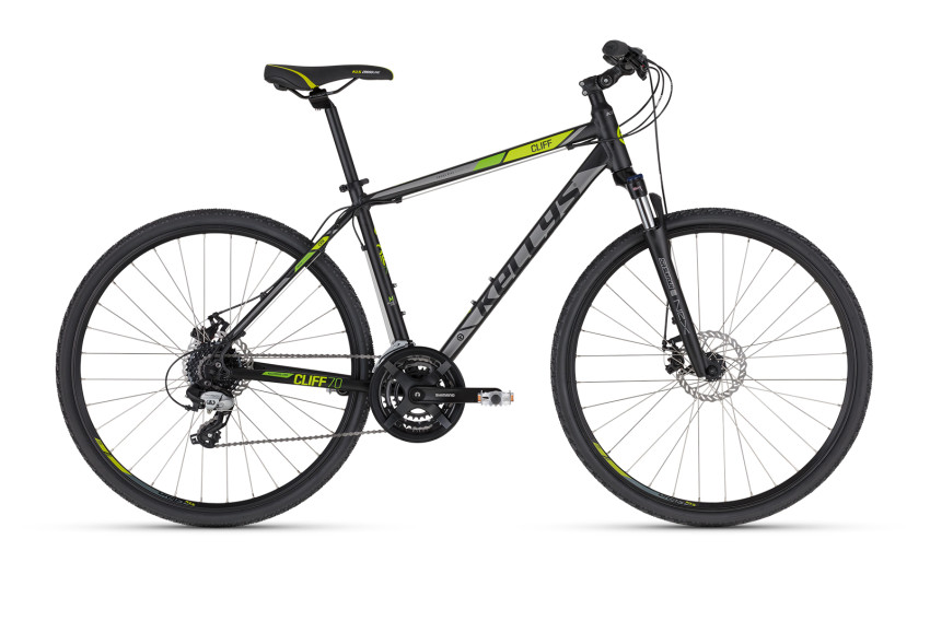 KELLYS Cliff 70 czarny zielony M, 28 czarny zielony, 2023