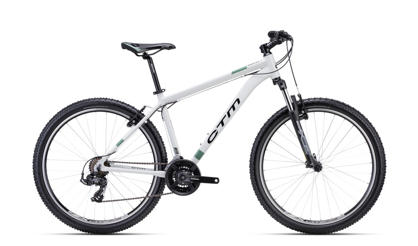 CTM REIN 1.0 27,5 - betónová biela / tmavozelená XL (20"), 2023 