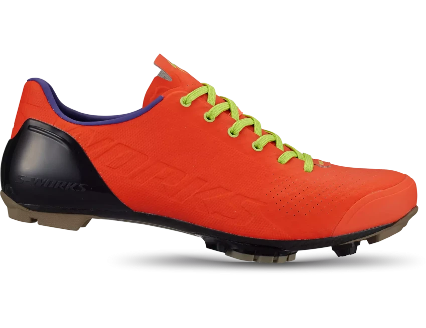 Specialized S-Works Recon Lace Gravel Shoes - 46, Cactus Bloom/Purple Orchid/Limestone,2022
