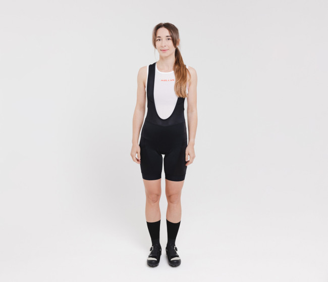 KELLYS VULCANO Cycling Shorts with Suspenders and Padding, Black - XS UNISEX 