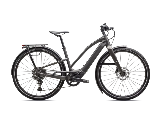 Specialized Turbo Vado SL 2 4.0 Step-Through - S, Satin Gunmetal / Smoke Frost, 2026 
