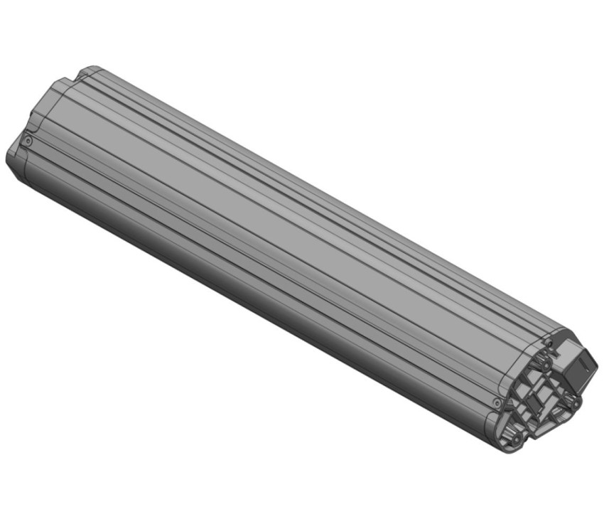 BMZ Downtube 10s4p 36V 22.8 Ah K1 Shimano New Generation battery, 820 Wh, for SHIMANO GEN2 614