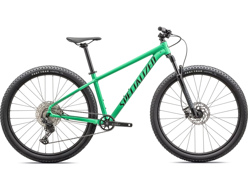 Specialized ROCKHOPPER EXPERT KH - L, Gloss Electric Green / Dark Moss Green, 2024