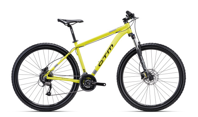 CTM REIN 3.0 29 - matt lime pearl / tmavogrey M (18"), 2023