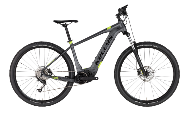 Kellys TYGON 10 P GREY 29" 630Wh L , 2023
