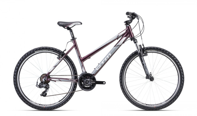 CTM SUZZY 1.0 - L, 26 tmavopink pearl / grey, 2023