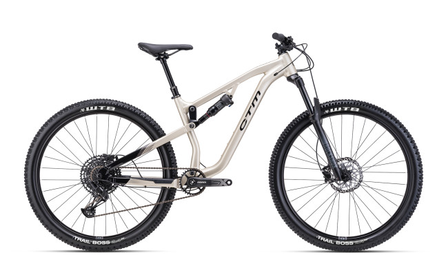 CTM SKAUT 2.0 - lesklá black / matt zlatogrey S, 2025 