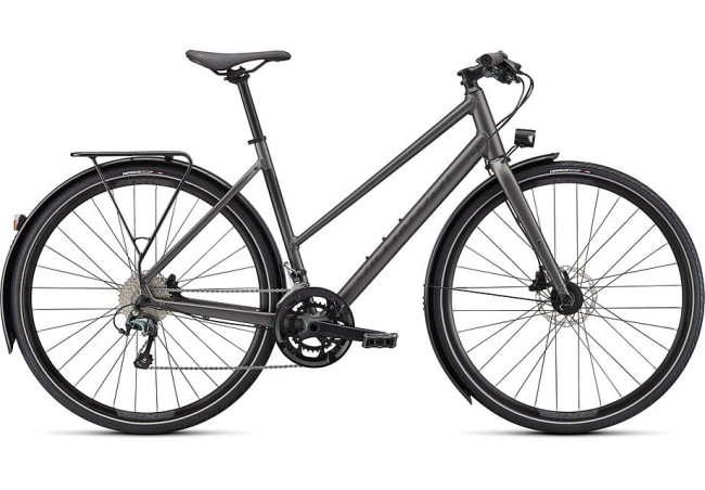 Specialized Sirrus 3.0 EQ ST - M, 28 Satin Smoke / Fekete Reflective, 2022